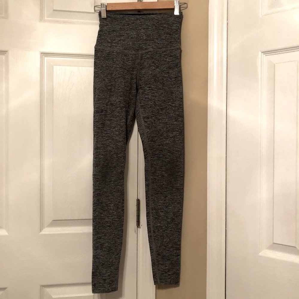 Beyond Yoga Spacedye High Waisted Leggings in Grey